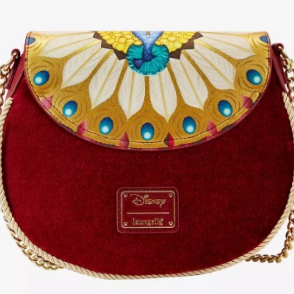 Loungefly Disney Snow White & Seven Dwarfs Evil Queen Crossbody - Picture 3 of 4